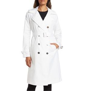 🔥🔥🔥NEW Michael Kors Double Breasted Belted Rain Trench Coat